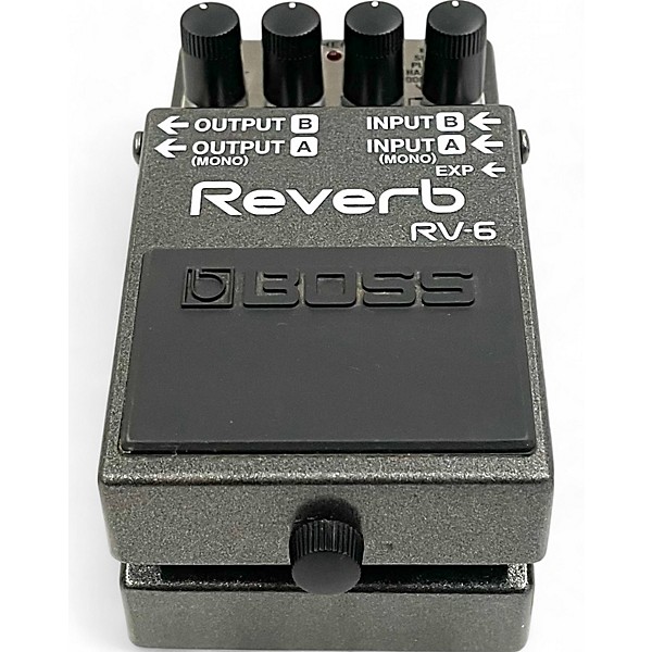 Used BOSS RV6 Digital Reverb Effect Pedal