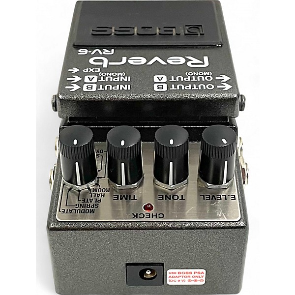 Used BOSS RV6 Digital Reverb Effect Pedal