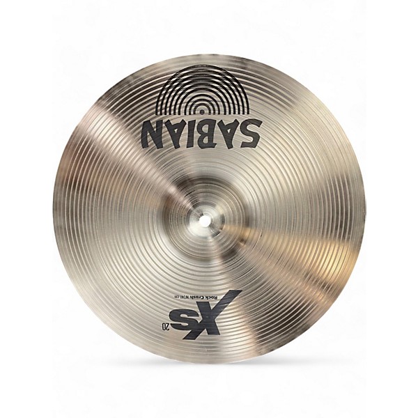 Used SABIAN Used SABIAN 16in XS20 Rock Crash Brilliant Cymbal