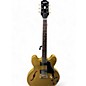 Used 2023 Epiphone ES335 Metallic Gold Hollow Body Electric Guitar thumbnail