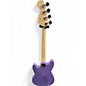 Used Squier Bronco Purple Electric Bass Guitar