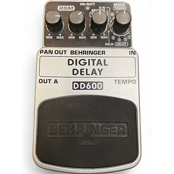 Used Behringer Used Behringer DD600 Digital Delay Effect Pedal