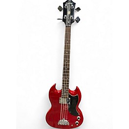 Used Epiphone SG E1 Cherry Electric Bass Guitar