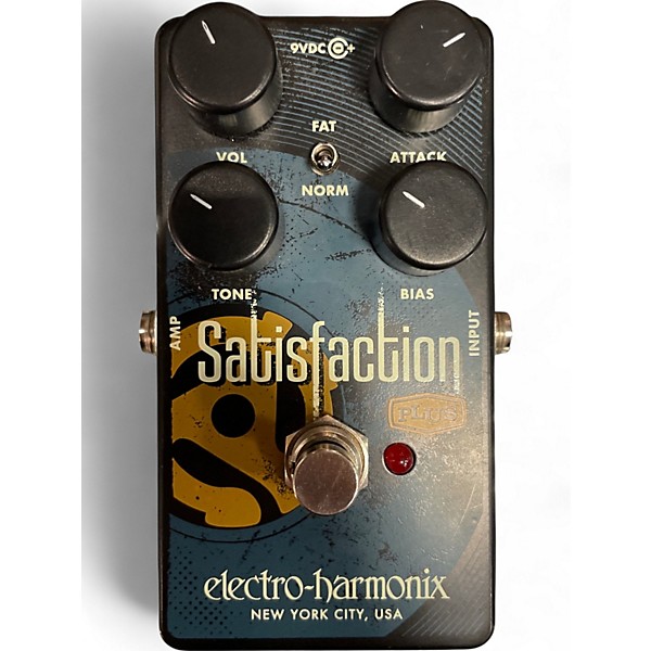 Used Electro-Harmonix Satisfaction Fuzz Effect Pedal