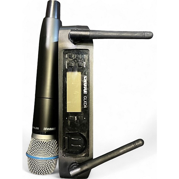 Used Shure GLXD4 + Beta 87A Handheld Wireless System