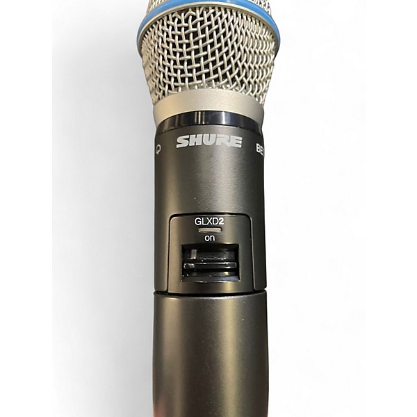 Used Shure GLXD4 + Beta 87A Handheld Wireless System