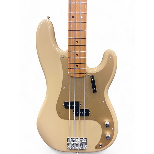 Used Fender Vintera II 50's Precision Bass  Blonde Electric Bass Guitar