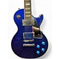 Used Epiphone Tommy Thayer Les Paul Standard Blue Sparkle Solid Body Electric Guitar