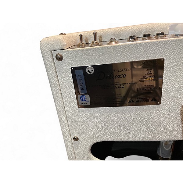 Used 2007 Fender Hot Rod Deluxe FSR White Lightning Tube Guitar Combo Amp