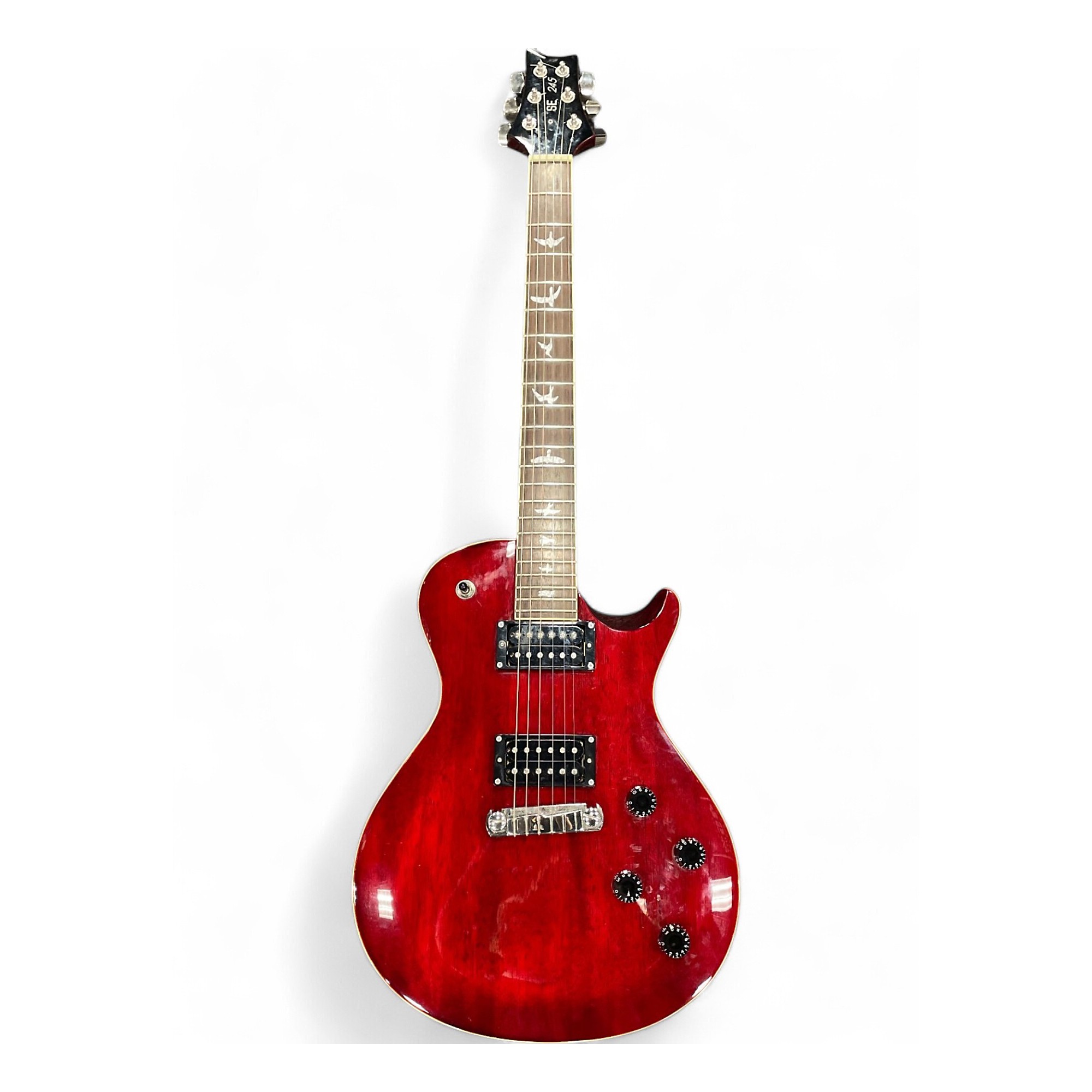 PRS SE 245 エレキギター 赤 PRS SE 245 Electric Guitar, Vintage Sunburst