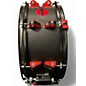 Used ddrum 14in Hybrid Snare Drum W/ Trigger black and red Drum