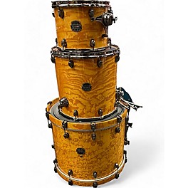 Used Mapex 3 Piece Saturn Exotic Maple Burl Drum Kit