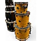 Used Mapex 3 Piece Saturn Exotic Maple Burl Drum Kit