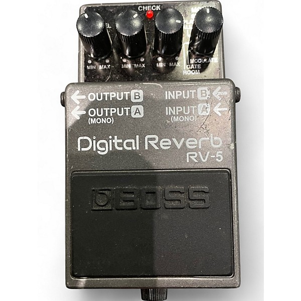 Used BOSS RV5 Digital Reverb Effect Pedal