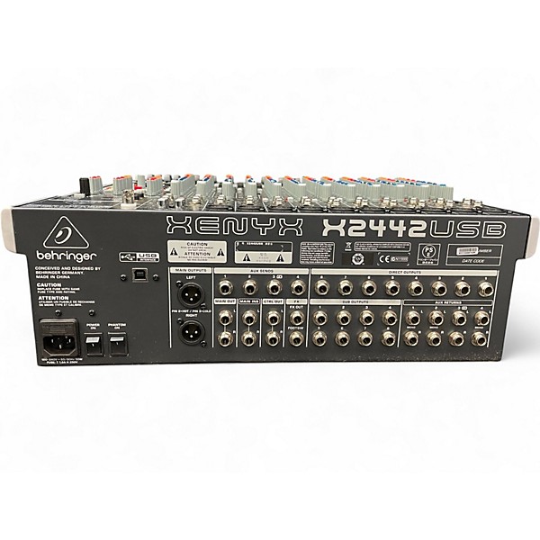 Used Behringer Xenyx X2442USB Unpowered Mixer