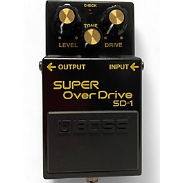 Used BOSS 40th Anniversary SD1 Super Overdrive Effect Pedal