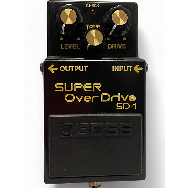 Used BOSS 40th Anniversary SD1 Super Overdrive Effect Pedal