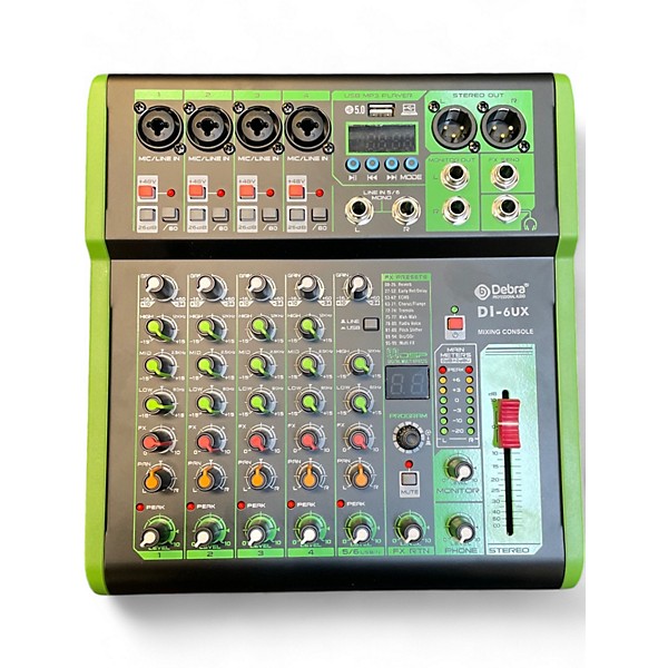 Used D-debra DI-UX 6 Digital Mixer