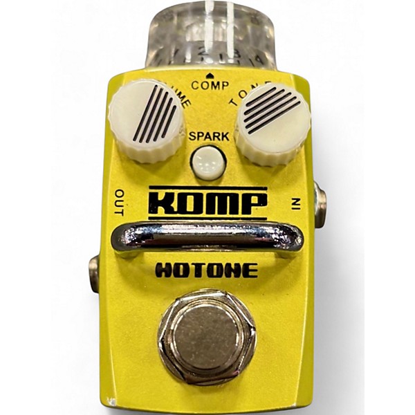 Used Hotone Effects Komp Opto Compressor Skyline Series Effect Pedal