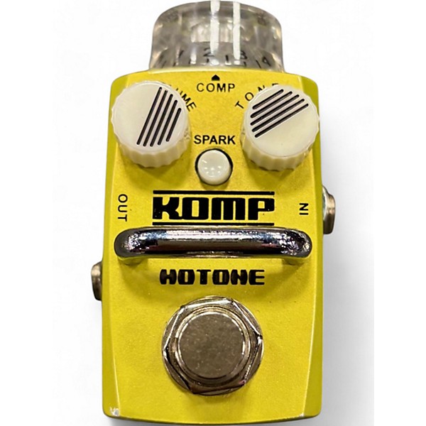 Used Hotone Effects Komp Opto Compressor Skyline Series Effect Pedal