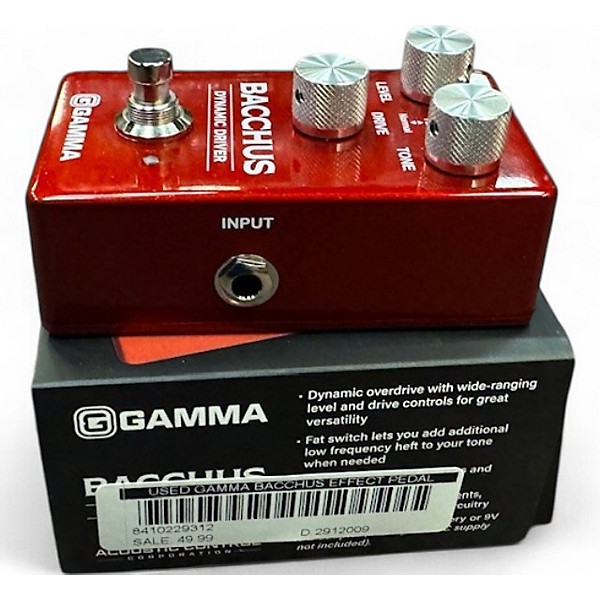 Used GAMMA BACCHUS Effect Pedal