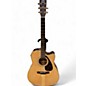 Used Yamaha FX335C Natural Acoustic Electric Guitar thumbnail