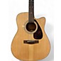 Used Yamaha FX335C Natural Acoustic Electric Guitar