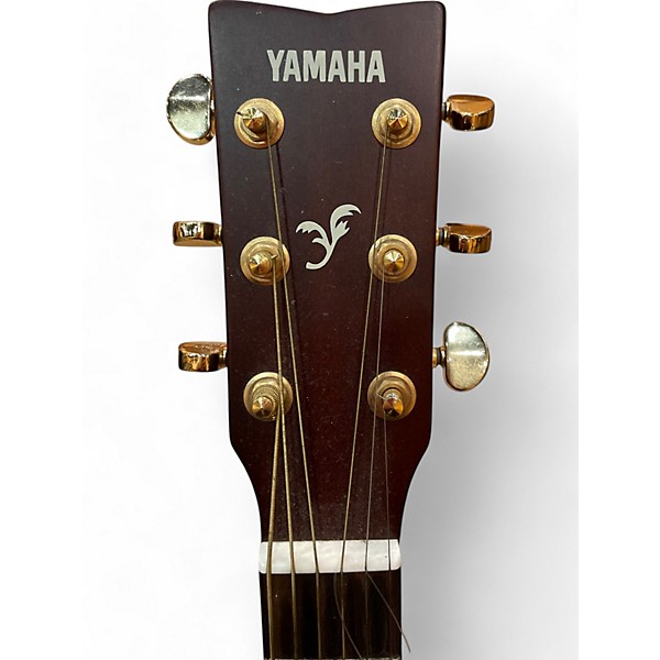 Used Yamaha FX335C Natural Acoustic Electric Guitar