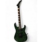 Used Jackson Used Jackson SLX Soloist green crackle Solid Body Electric Guitar thumbnail