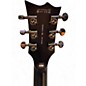 Used ESP ec401qm See Thru Black Solid Body Electric Guitar