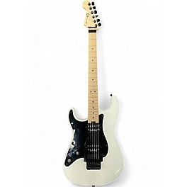 Used Charvel Used Charvel Pro-Mod So-Cal Style 1 2H FR Left Handed Snow White Solid Body Electric Guitar