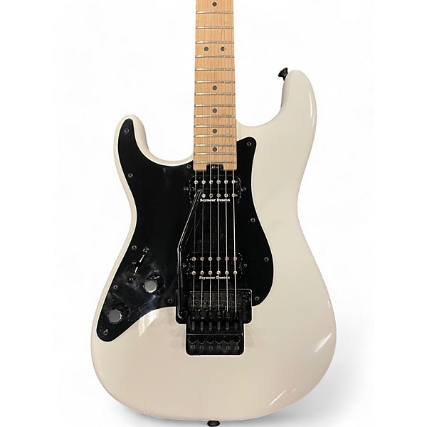 Used Charvel Used Charvel Pro-Mod So-Cal Style 1 2H FR Left Handed Snow White Solid Body Electric Guitar