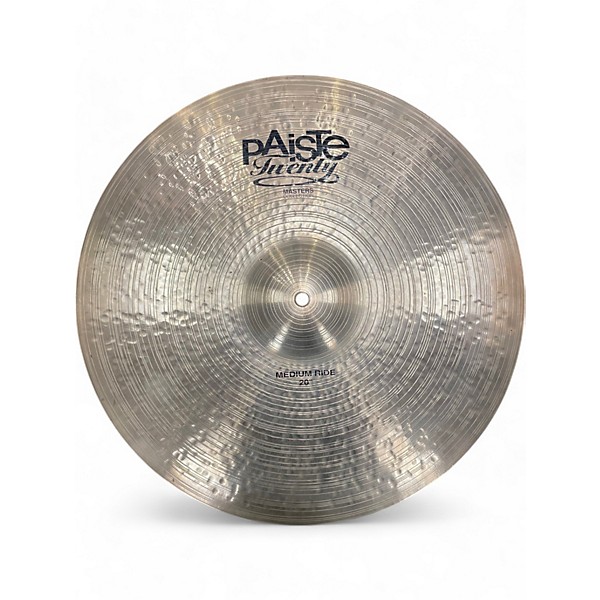 Used Paiste 20in Twenty Masters Collection Medium Ride Cymbal