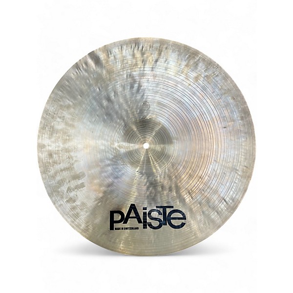 Used Paiste 20in Twenty Masters Collection Medium Ride Cymbal