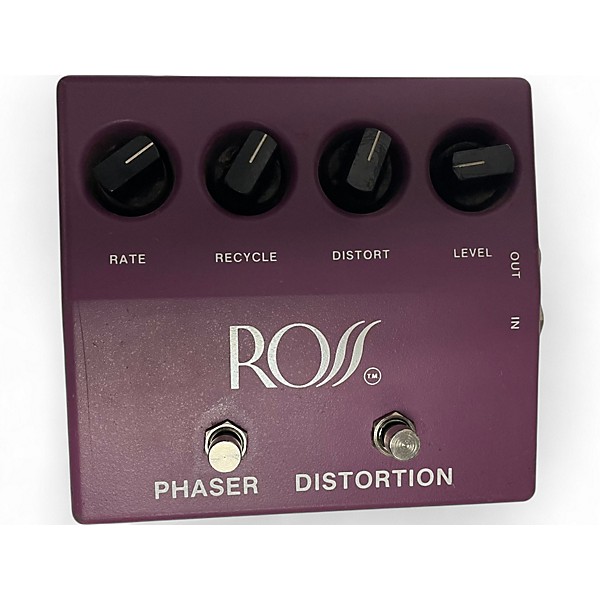 Used Ross PHASER DISTORTION Effect Pedal