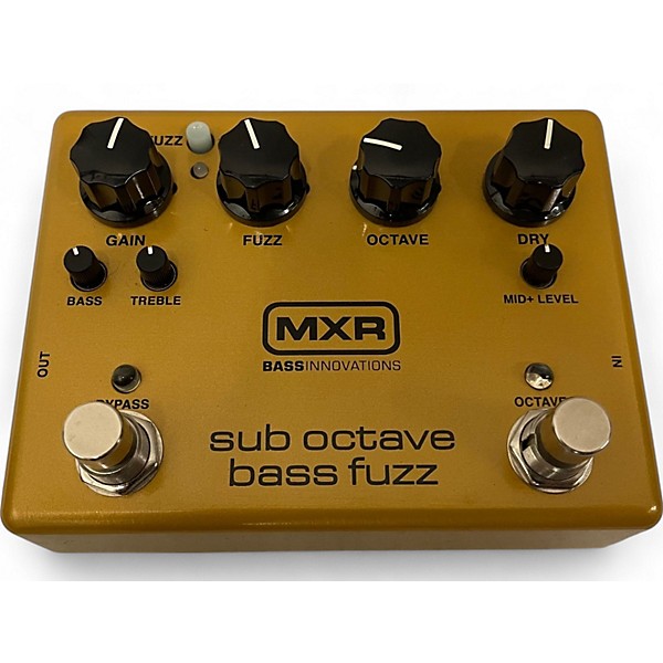 Used MXR Sub Octave Bass Fuzz Effect Pedal