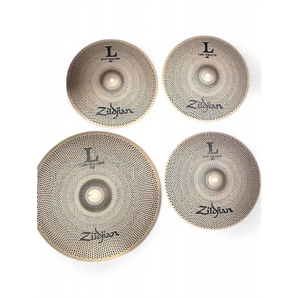 Used Zildjian Multiple L80 Low Volume Cymbal Pack Cymbal