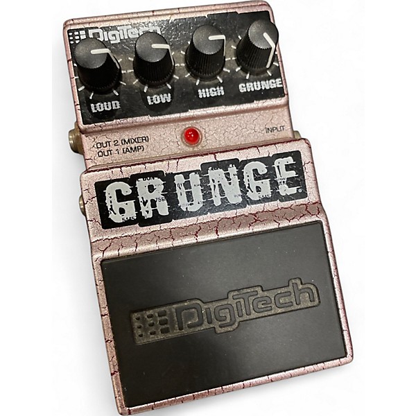 Used DigiTech Grunge Distortion Effect Pedal