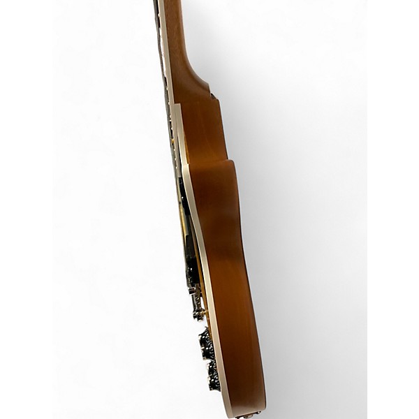 Used 2018 Gibson Studio Deluxe Satin 2 Color Sunburst Solid Body Electric Guitar