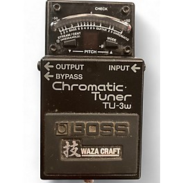 Used BOSS TU3W Waza Craft Chromatic Tuner Pedal