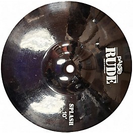 Used Paiste 10in rude Cymbal