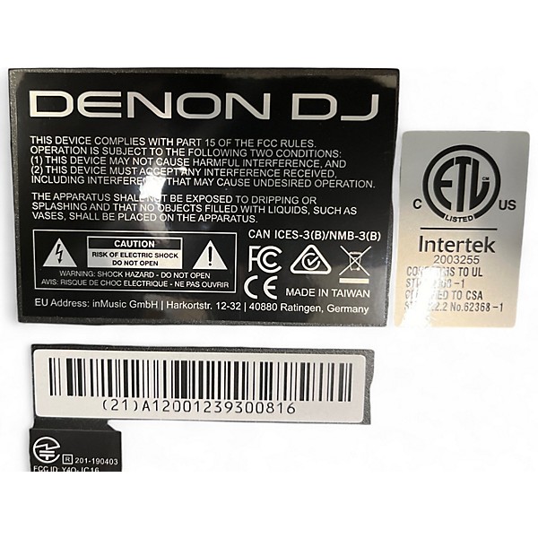 Used Denon DJ Prime 2 DJ Controller