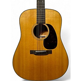 Used Martin D18 Natural Acoustic Guitar