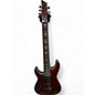 Used Schecter Guitar Research Omen 7 Left Handed Red Solid Body Electric Guitar thumbnail