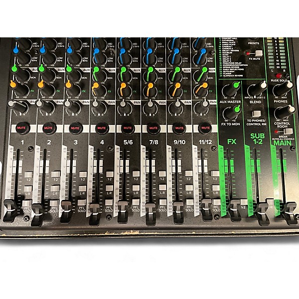 Used Mackie Profx12v3 Unpowered Mixer