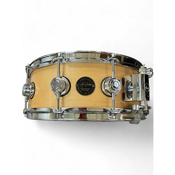 Used DW 5X14 Craviotto Snare Natural Drum