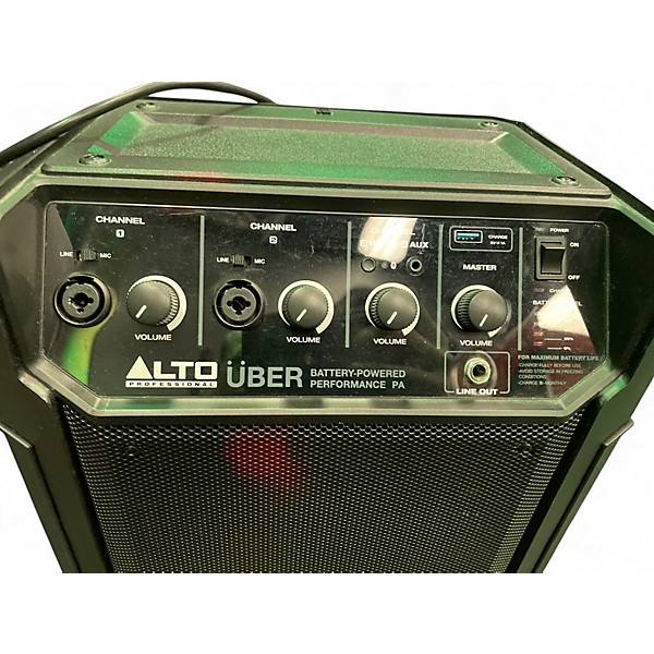 Used Alto Uber Powered Speaker