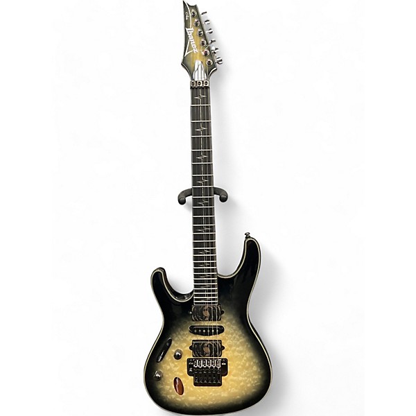 Used Ibanez Nita Strauss Signature JIVA10L Left-Handed Deep Space Blonde Hollow Body Electric Guitar