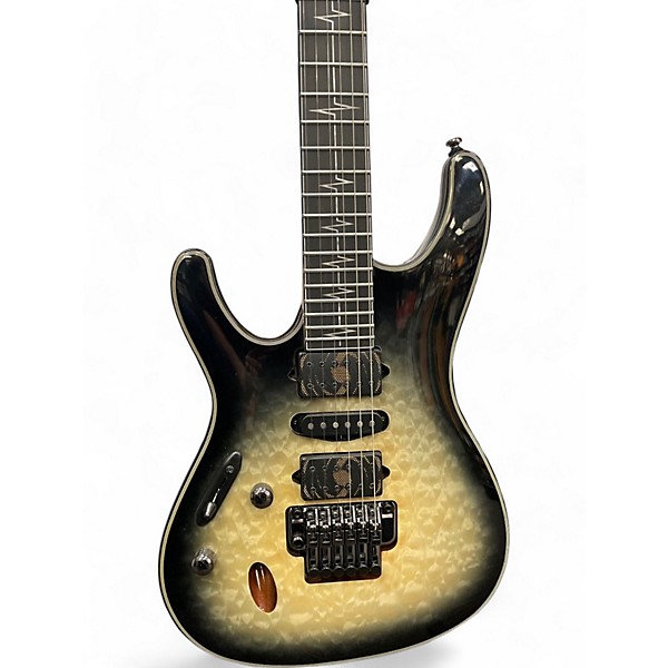 Used Ibanez Nita Strauss Signature JIVA10L Left-Handed Deep Space Blonde Hollow Body Electric Guitar