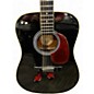 Used Hondo H-18B Black Acoustic Guitar thumbnail